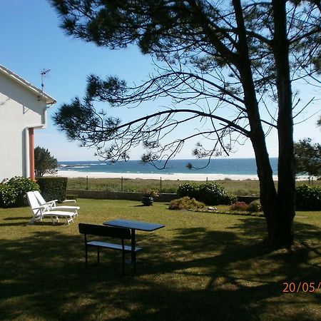Apartamento Playa De Lariño Gandara  Bagian luar foto