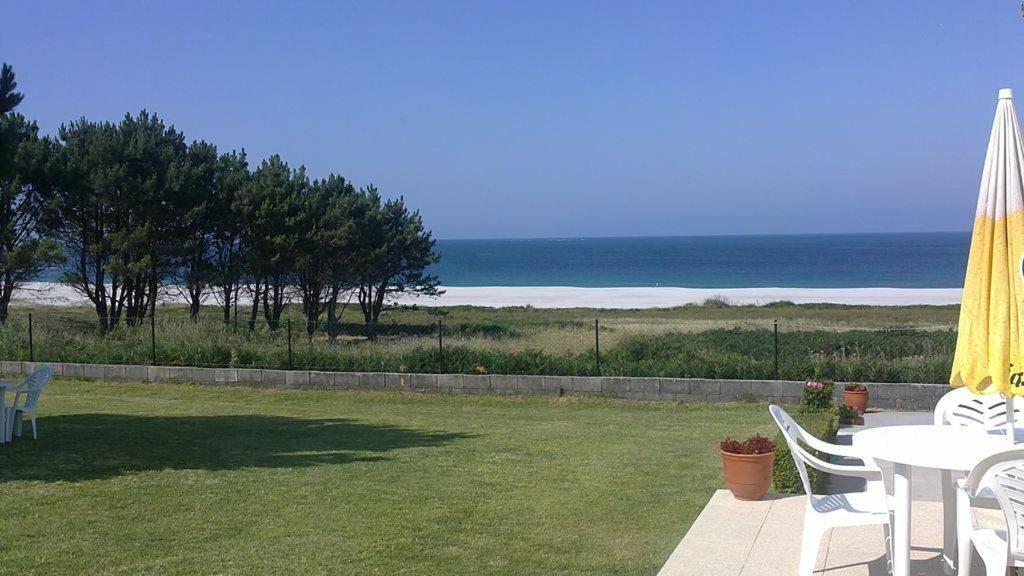 Apartamento Playa De Lariño Gandara  Bagian luar foto