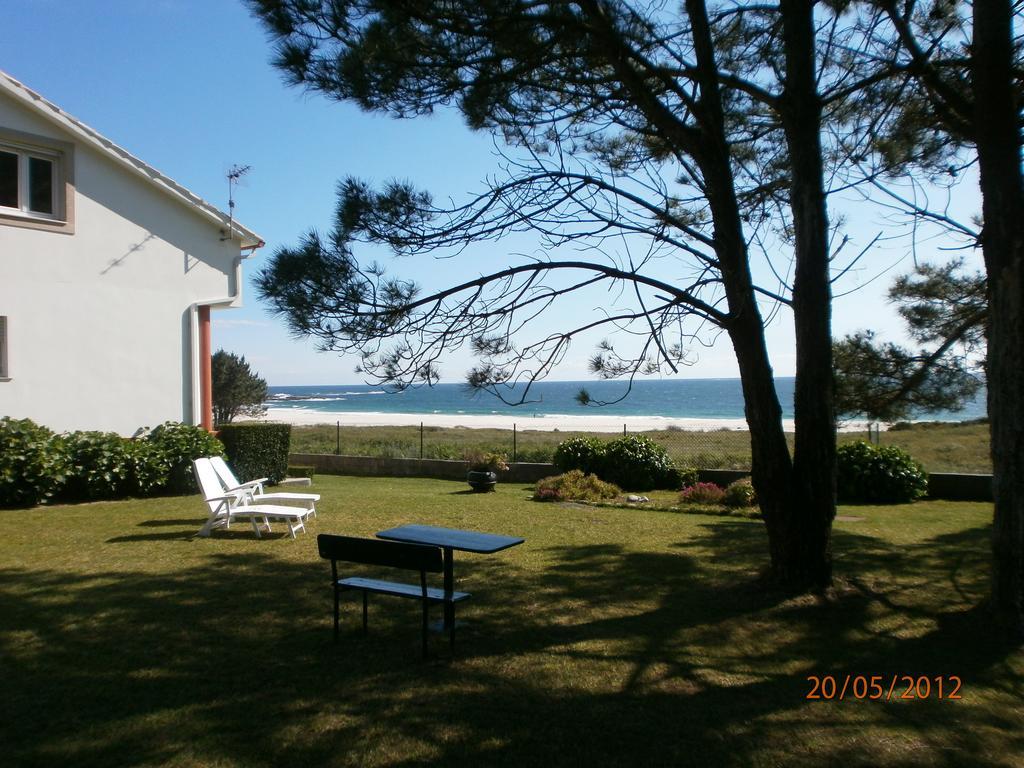 Apartamento Playa De Lariño Gandara  Bagian luar foto