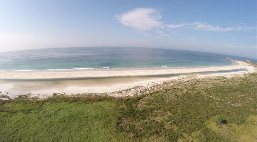 Apartamento Playa De Lariño Gandara  Bagian luar foto
